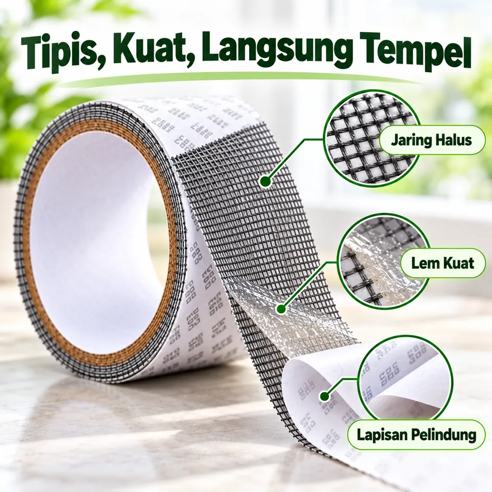 Kenalan dengan Lakban Kawat Anti Nyamuk