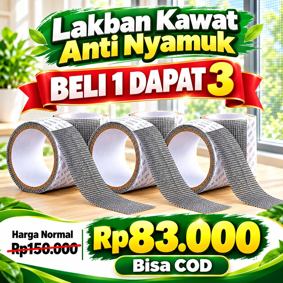Lakban Kawat Anti Nyamuk — promo